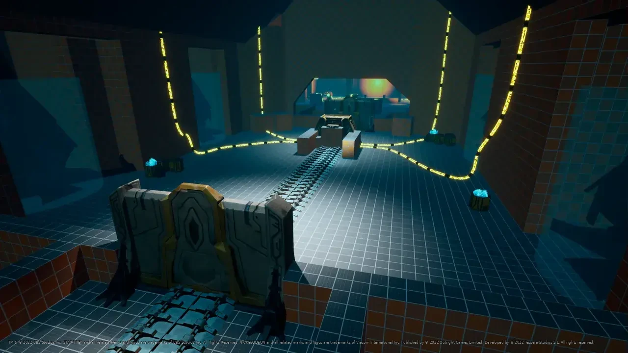 End-of-Level Bunker — greybox blockout